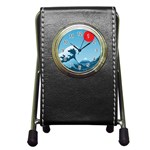 Minimalism Great Wave Off Kanagawa Pen Holder Desk Clock
