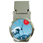 Minimalism Great Wave Off Kanagawa Money Clip Watches