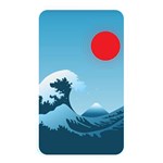 Minimalism Great Wave Off Kanagawa Memory Card Reader (Rectangular)