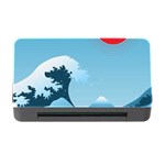 Minimalism Great Wave Off Kanagawa Memory Card Reader with CF