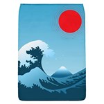 Minimalism Great Wave Off Kanagawa Removable Flap Cover (S)