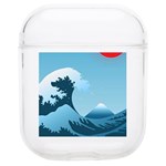 Minimalism Great Wave Off Kanagawa AirPods 1/2 Case