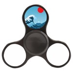 Minimalism Great Wave Off Kanagawa Finger Spinner