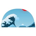 Minimalism Great Wave Off Kanagawa Anti Scalding Pot Cap