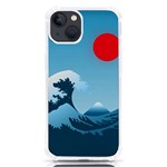 Minimalism Great Wave Off Kanagawa iPhone 13 TPU UV Print Case