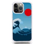 Minimalism Great Wave Off Kanagawa iPhone 13 Pro TPU UV Print Case