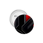 Gamer Tech Black Mesh Red Modern Shape Texture Geometric Pattern 1.75  Buttons