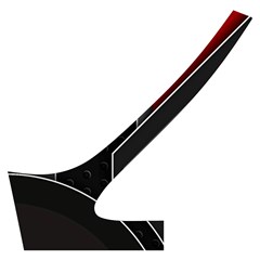 Gamer Tech Black Mesh Red Modern Shape Texture Geometric Pattern Cross Back Hipster Bikini Set from ArtsNow.com Back Left