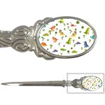 Baby Dino Seamless Pattern Letter Opener