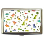 Baby Dino Seamless Pattern Cigarette Money Case