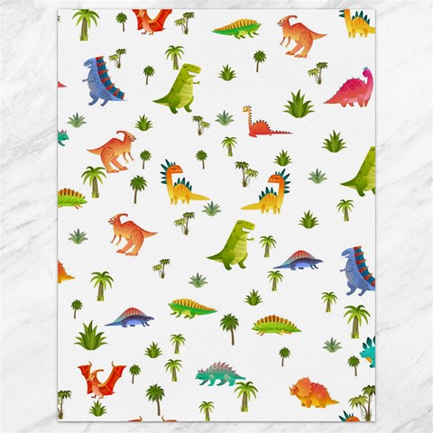 Baby Dino Seamless Pattern Canvas 18  x 24  from ArtsNow.com 17.8 x23.08  Canvas - 1
