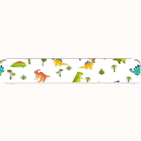 Baby Dino Seamless Pattern Small Bar Mat from ArtsNow.com 24 x4  Bar Mat
