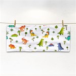 Baby Dino Seamless Pattern Hand Towel