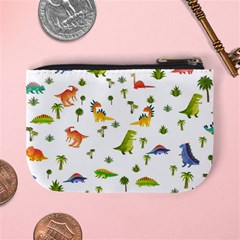 Baby Dino Seamless Pattern Mini Coin Purse from ArtsNow.com Back