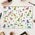 Baby Dino Seamless Pattern Cosmetic Bag (XL)