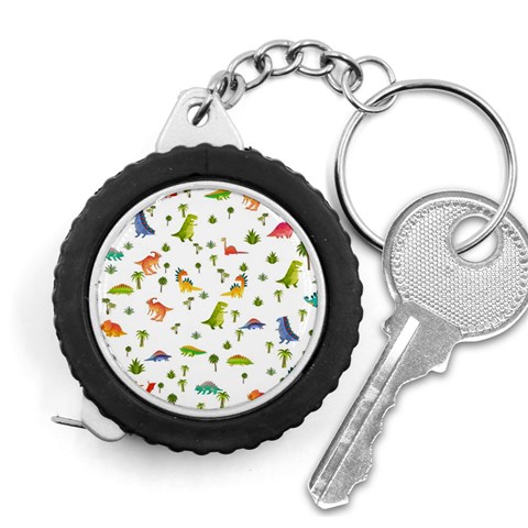 Baby Dino Seamless Pattern Measuring Tape from ArtsNow.com Front