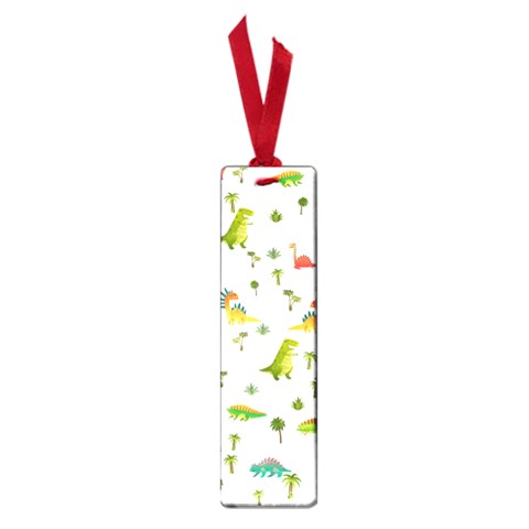 Baby Dino Seamless Pattern Small Book Marks from ArtsNow.com Front