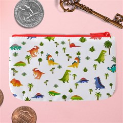 Baby Dino Seamless Pattern Large Coin Purse from ArtsNow.com Back