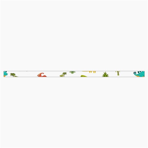 Baby Dino Seamless Pattern Roll Up Canvas Pencil Holder (M) from ArtsNow.com Strap