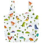 Baby Dino Seamless Pattern Full Print Recycle Bag (XXL)