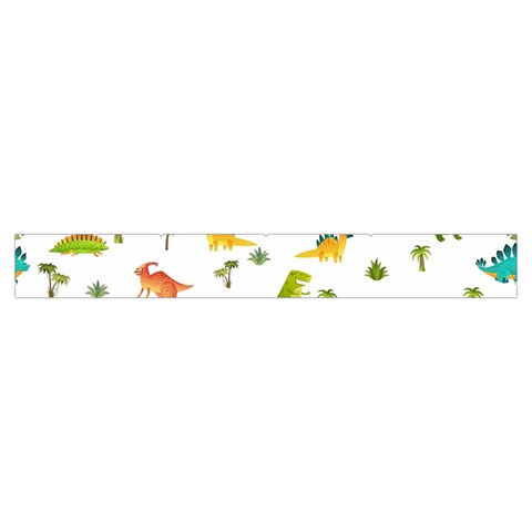 Baby Dino Seamless Pattern Make Up Case (Small) from ArtsNow.com Zipper Tape Front