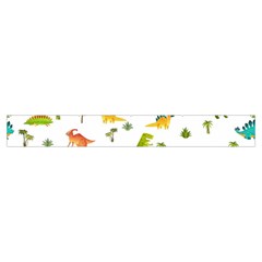 Baby Dino Seamless Pattern Make Up Case (Small) from ArtsNow.com Zipper Tape Front