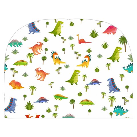 Baby Dino Seamless Pattern Make Up Case (Medium) from ArtsNow.com Back