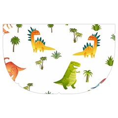 Baby Dino Seamless Pattern Make Up Case (Medium) from ArtsNow.com Side Right