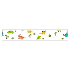 Baby Dino Seamless Pattern Make Up Case (Medium) from ArtsNow.com Zipper Front