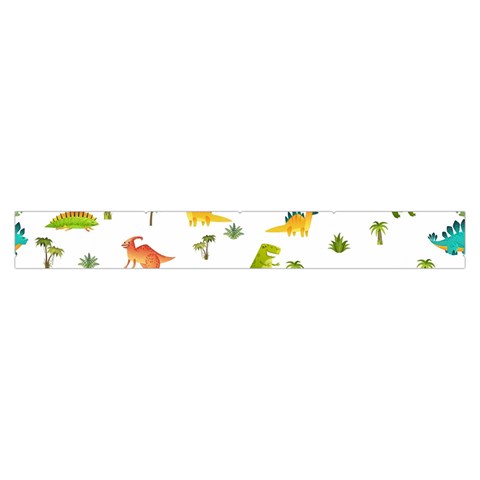 Baby Dino Seamless Pattern Make Up Case (Large) from ArtsNow.com Zipper Front