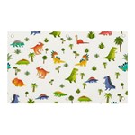 Baby Dino Seamless Pattern Banner and Sign 5  x 3 