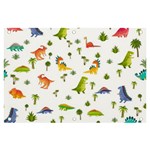 Baby Dino Seamless Pattern Banner and Sign 6  x 4 