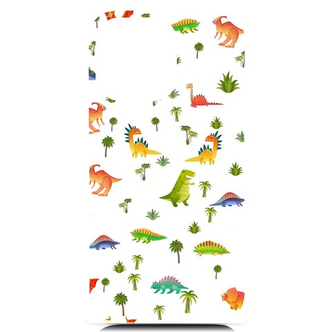 Baby Dino Seamless Pattern iPhone 14 Pro Max Black UV Print Case from ArtsNow.com Front