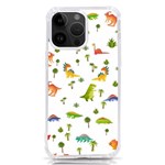 Baby Dino Seamless Pattern iPhone 14 Pro Max TPU UV Print Case