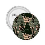 Christmas Vector Seamless Tree Pattern 2.25  Buttons