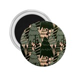 Christmas Vector Seamless Tree Pattern 2.25  Magnets