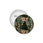 Christmas Vector Seamless Tree Pattern 1.75  Buttons