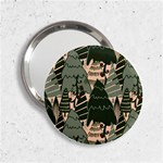 Christmas Vector Seamless Tree Pattern 2.25  Handbag Mirrors