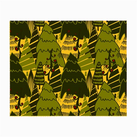 Christmas Vector Seamless Tree Pattern Small Glasses Cloth from ArtsNow.com Front
