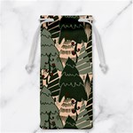 Christmas Vector Seamless Tree Pattern Jewelry Bag
