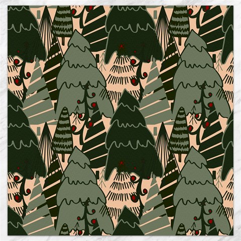 Christmas Vector Seamless Tree Pattern Canvas 12  x 12  from ArtsNow.com 11.4 x11.56  Canvas - 1