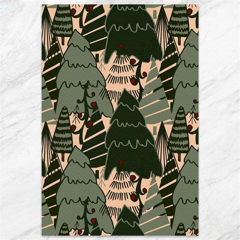 Christmas Vector Seamless Tree Pattern Canvas 12  x 18  from ArtsNow.com 11.88 x17.36  Canvas - 1