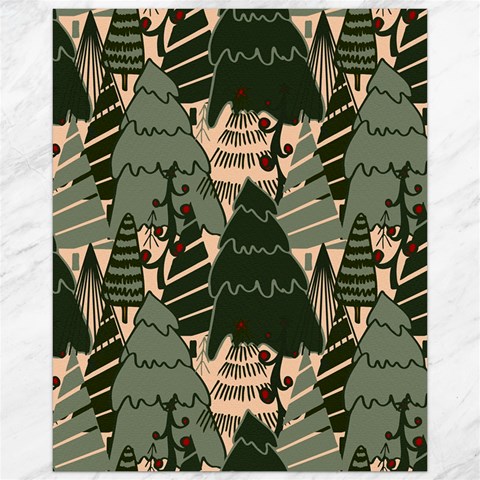 Christmas Vector Seamless Tree Pattern Canvas 16  x 20  from ArtsNow.com 15.75 x19.29  Canvas - 1
