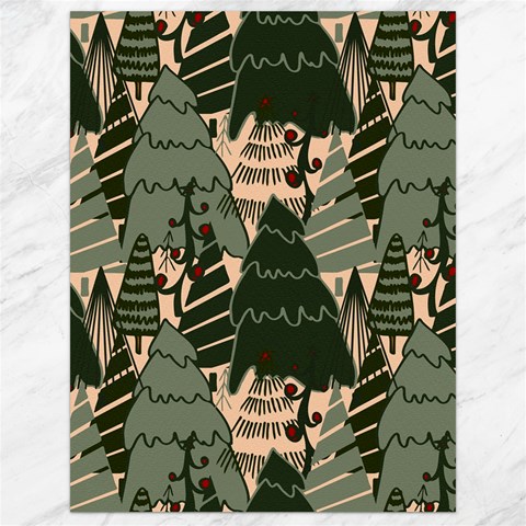 Christmas Vector Seamless Tree Pattern Canvas 18  x 24  from ArtsNow.com 17.8 x23.08  Canvas - 1