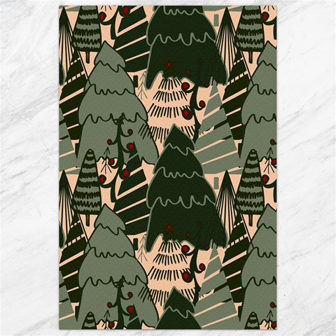 Christmas Vector Seamless Tree Pattern Canvas 24  x 36  from ArtsNow.com 23.35 x34.74  Canvas - 1