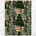 Christmas Vector Seamless Tree Pattern Canvas 36  x 48 