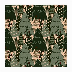 Christmas Vector Seamless Tree Pattern Medium Glasses Cloth (2 Sides) from ArtsNow.com Back