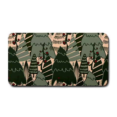 Christmas Vector Seamless Tree Pattern Medium Bar Mat from ArtsNow.com 16 x8.5  Bar Mat