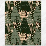 Christmas Vector Seamless Tree Pattern Canvas 11  x 14 