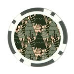 Christmas Vector Seamless Tree Pattern Poker Chip Card Guard